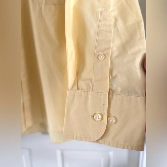 Izod‎ Men's Dress Shirt Silky Poplin Easy Care L 16 32/33 - Picture 2 of 9